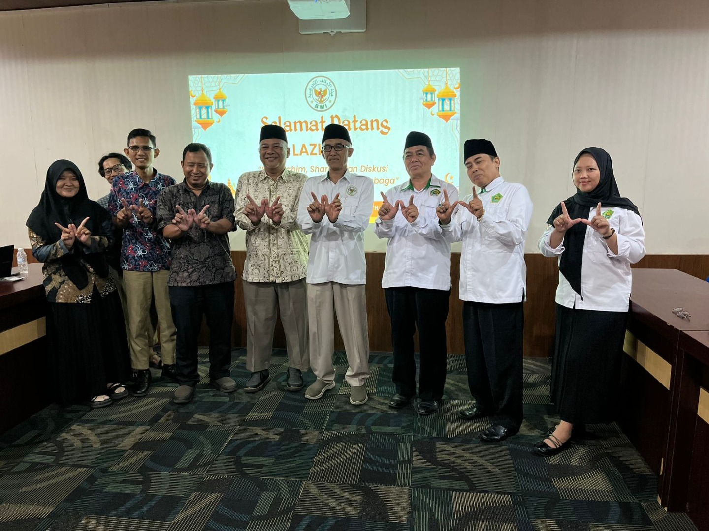 BWI DIY Terima Kunjungan Silaturahmi LAZISQU